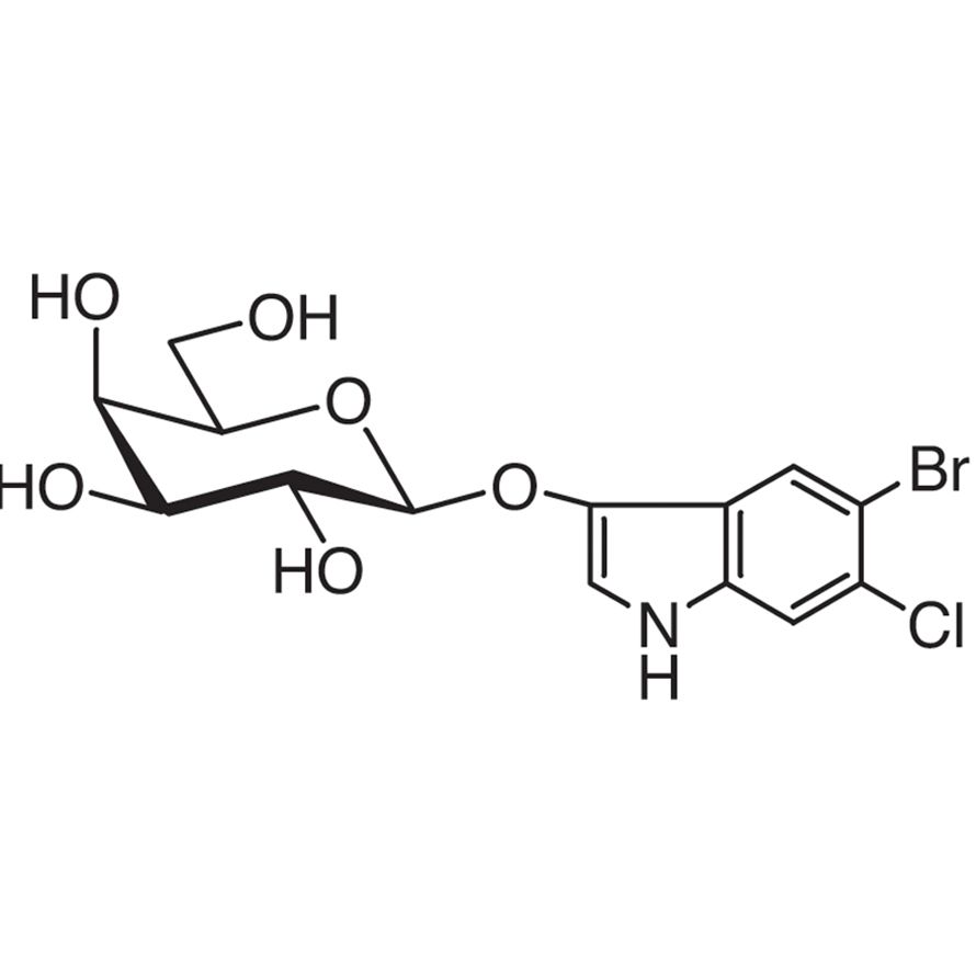 5-Bromo-6-chloro-3-indolyl β-D-Galactopyranoside (contains ca. 10% Ethyl Acetate) [for Biochemical Research]