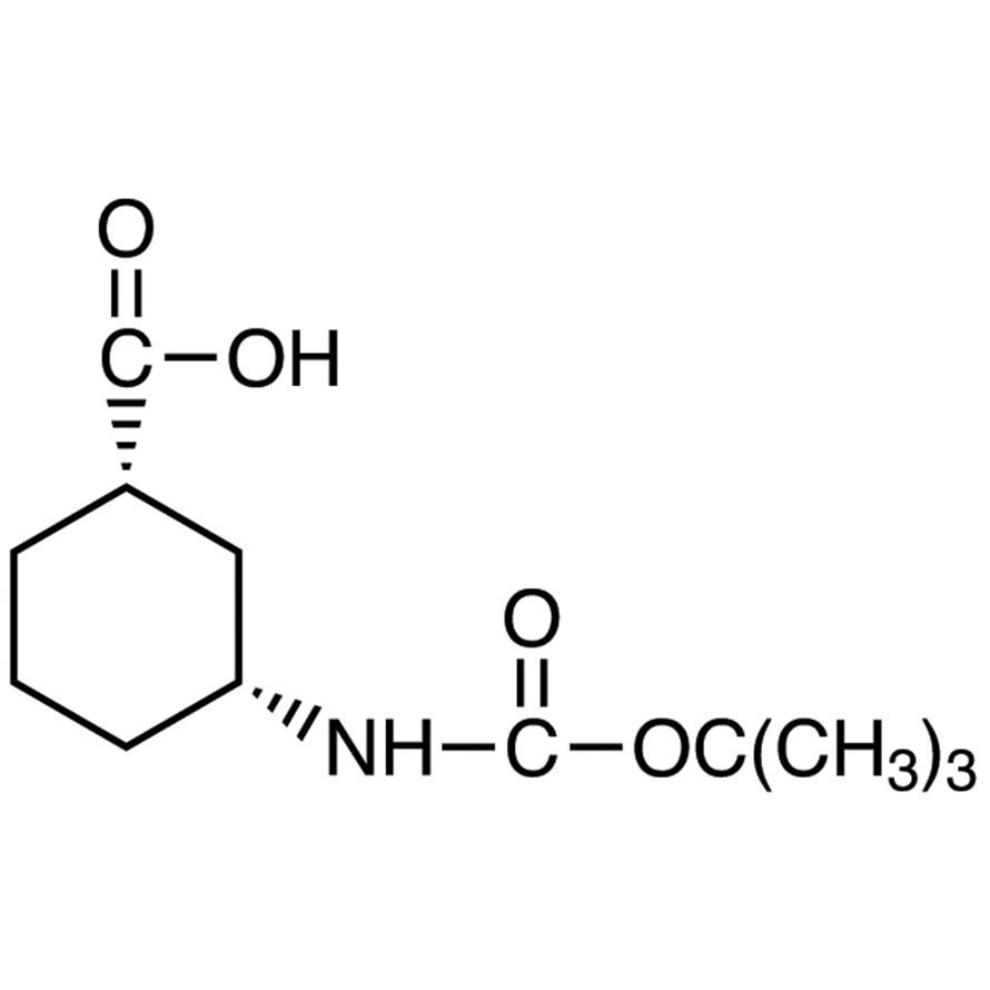 (1S,3R)-3-(tert-Butoxycarbonylamino)cyclohexanecarboxylic Acid