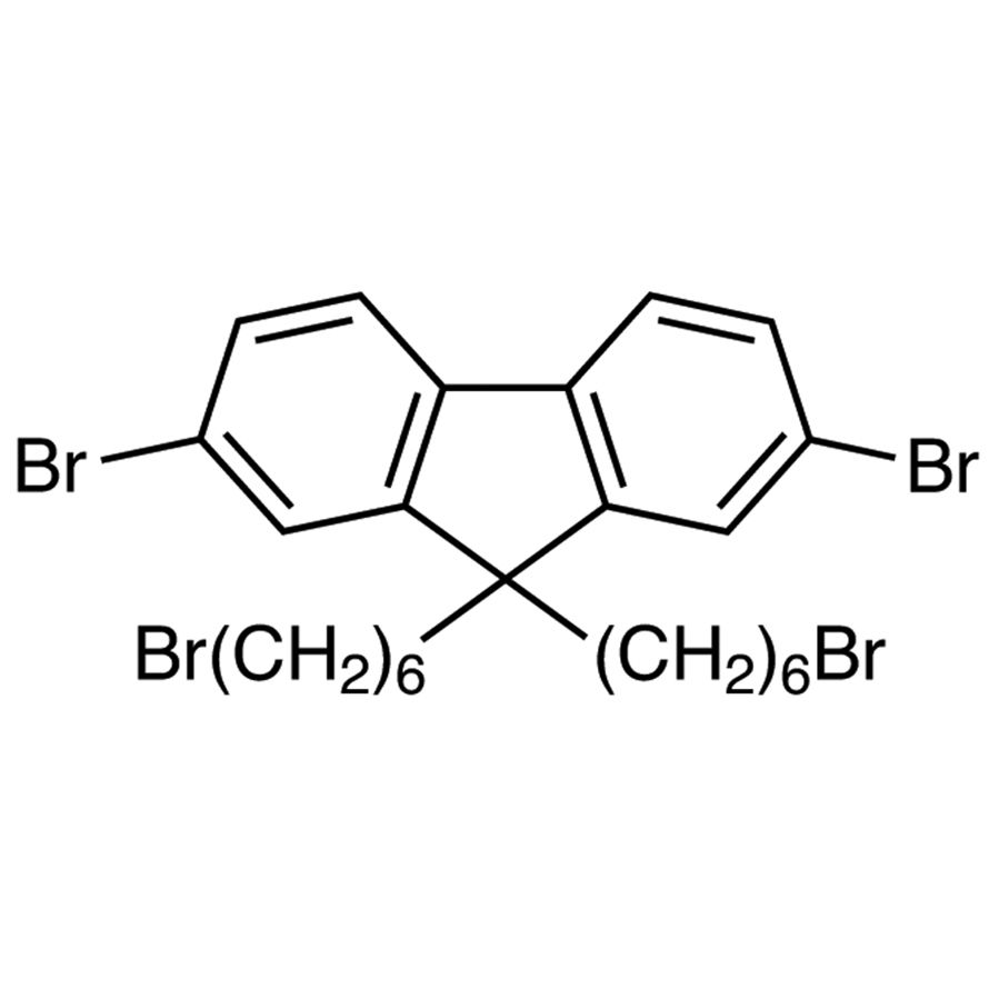 2,7-Dibromo-9,9-bis(6-bromohexyl)fluorene