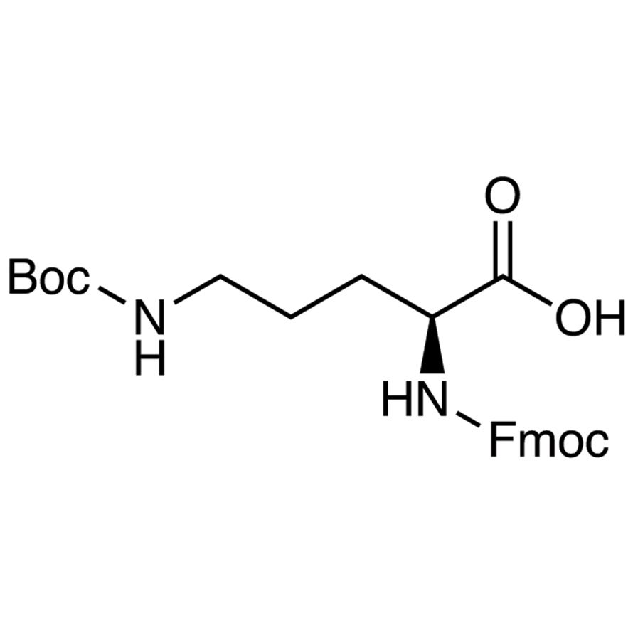 N<sup>δ</sup>-(tert-Butoxycarbonyl)-N<sup>α</sup>-[(9H-fluoren-9-ylmethoxy)carbonyl]-L-ornithine