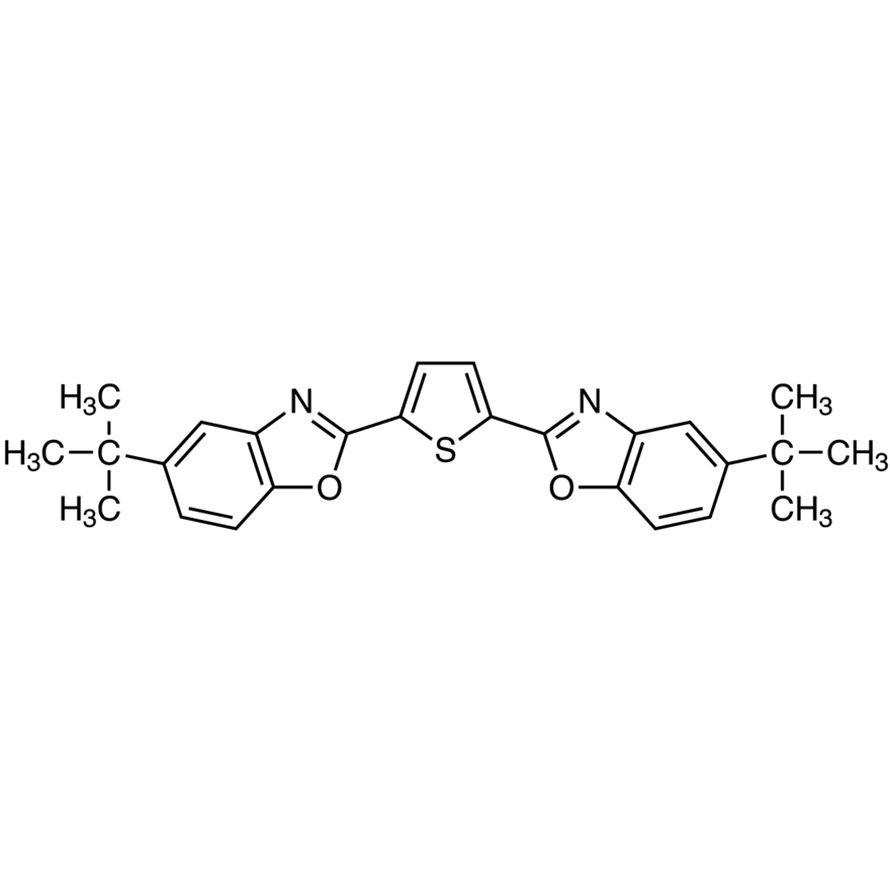 2,5-Bis(5-tert-butyl-2-benzoxazolyl)thiophene (purified by sublimation)