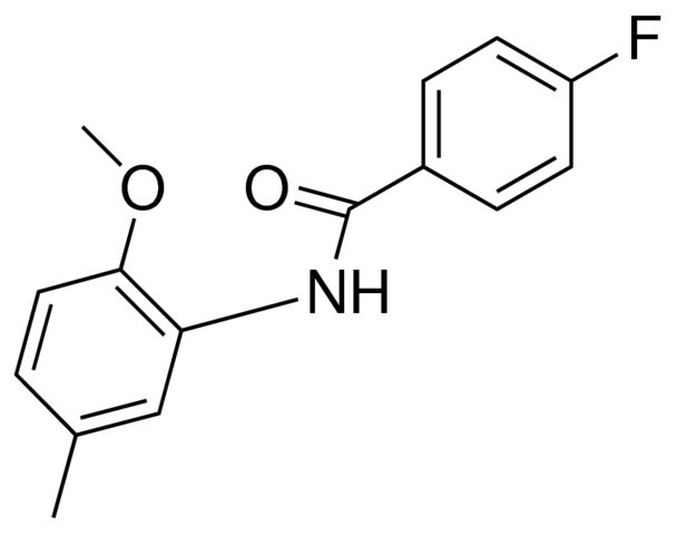 4-FLUORO-2'-METHOXY-5'-METHYLBENZANILIDE