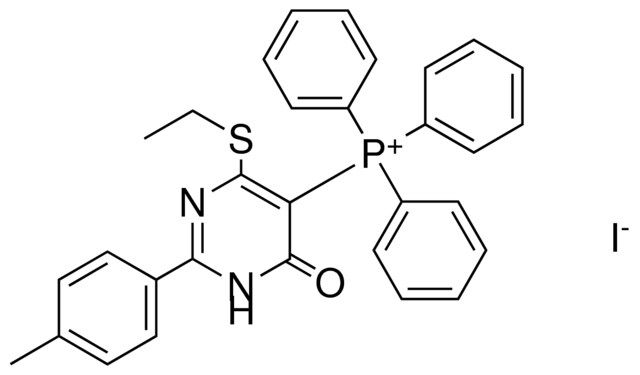 4-ETHYLSULFANYL-6-OXO-2-P-TOLYL-2H-PYRIMIDIN-5-YL-TRIPHENYL-PHOSPHONIUM, IODIDE