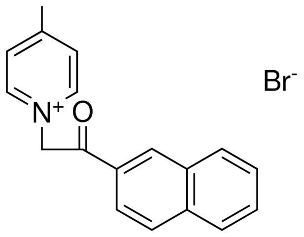 4-METHYL-1-(2-NAPHTHALEN-2-YL-2-OXO-ETHYL)-PYRIDINIUM, BROMIDE