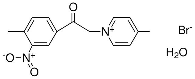 4-METHYL-1-(2-(4-METHYL-3-NITRO-PHENYL)-2-OXO-ETHYL)-PYRIDINIUM, BROMIDE HYDRATE