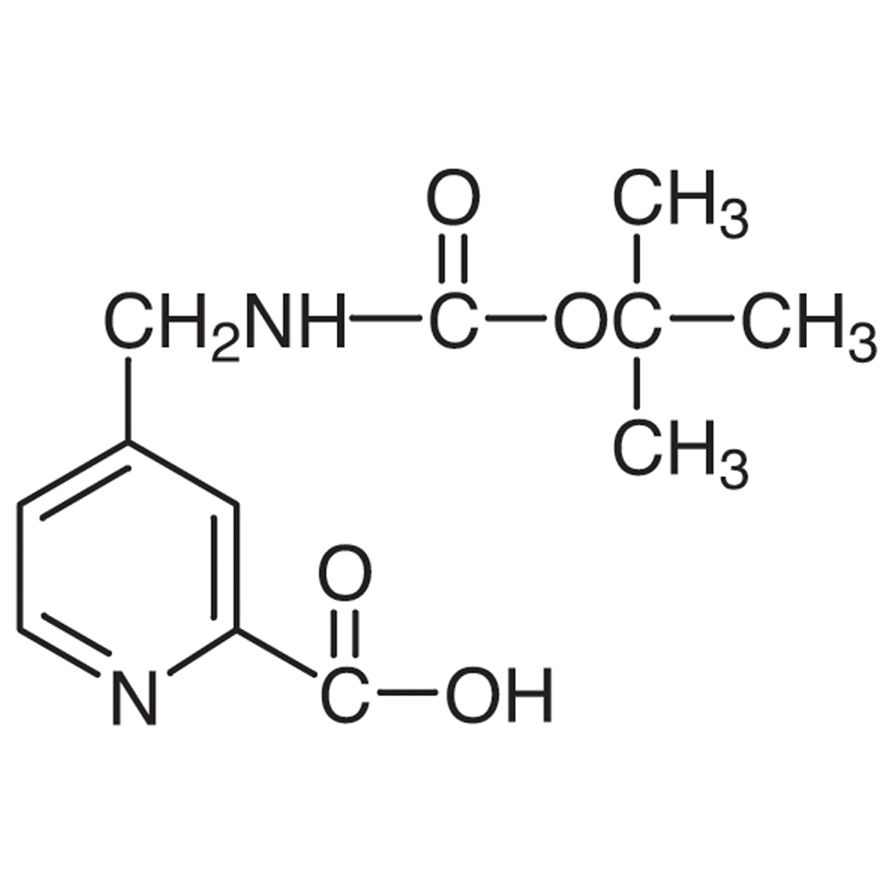 4-[(tert-Butoxycarbonylamino)methyl]pyridine-2-carboxylic Acid [Reagent for application of the exciton chirality method]