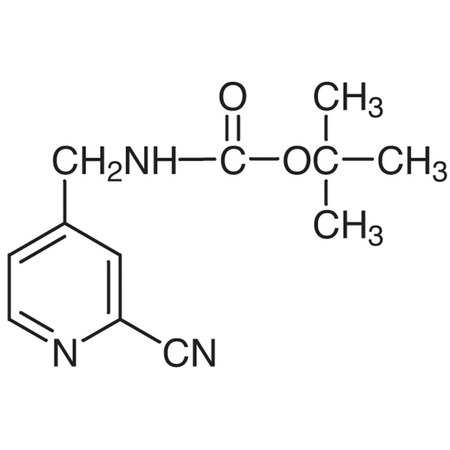 4-[(tert-Butoxycarbonylamino)methyl]-2-cyanopyridine