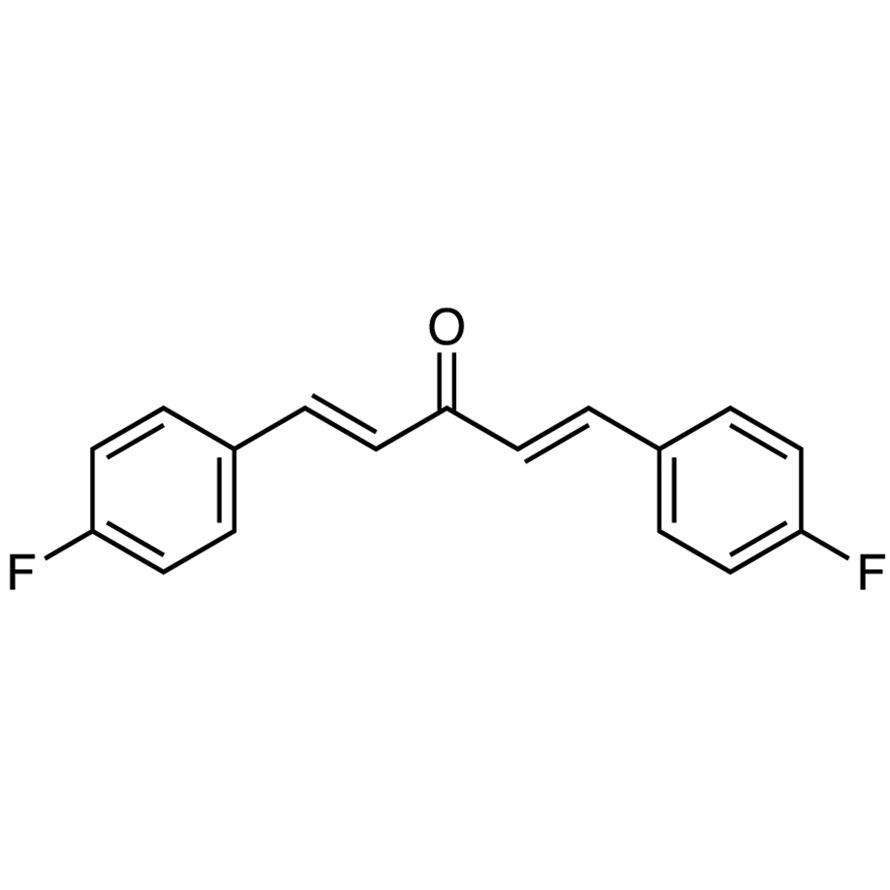 trans,trans-1,5-Bis(4-fluorophenyl)-1,4-pentadien-3-one