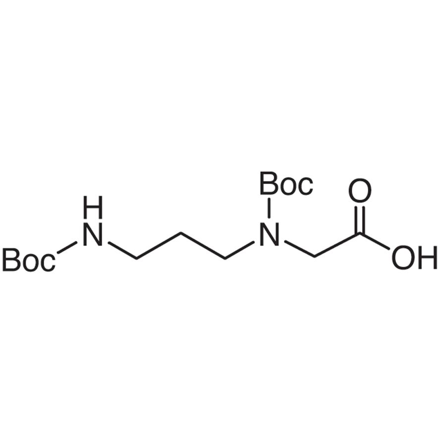 N-tert-Butoxycarbonyl-N-[3-(tert-butoxycarbonylamino)propyl]glycine