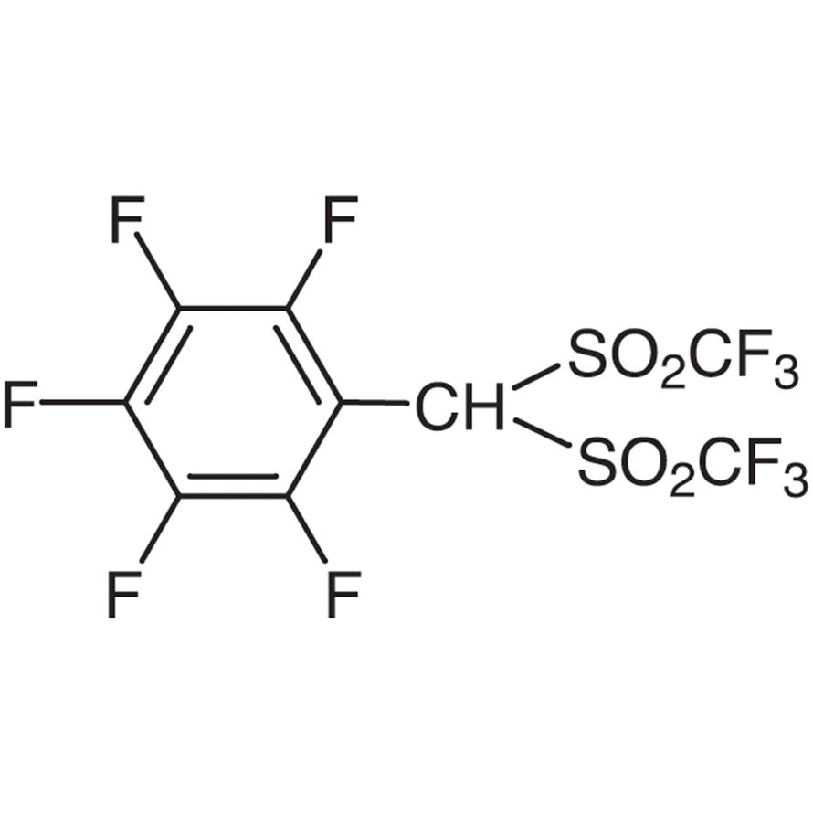 1-[Bis(trifluoromethanesulfonyl)methyl]-2,3,4,5,6-pentafluorobenzene