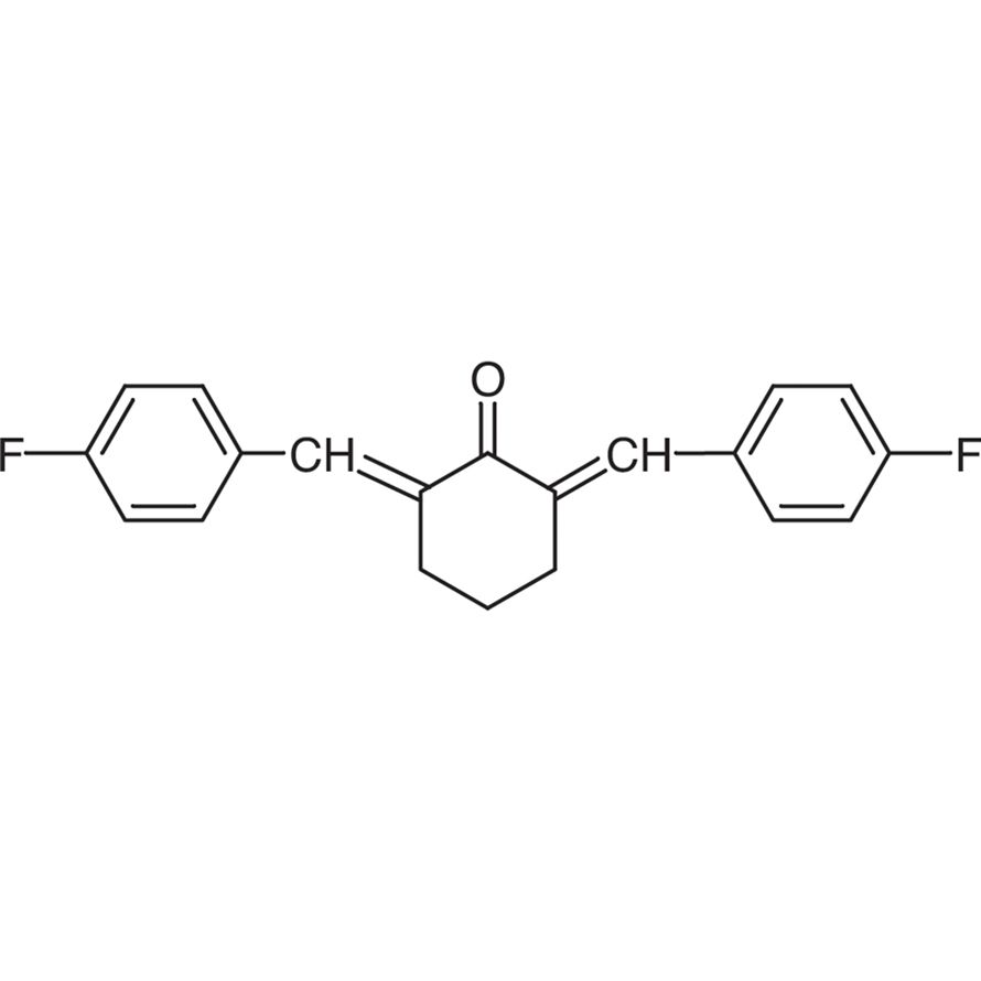 2,6-Bis(4-fluorobenzylidene)cyclohexanone