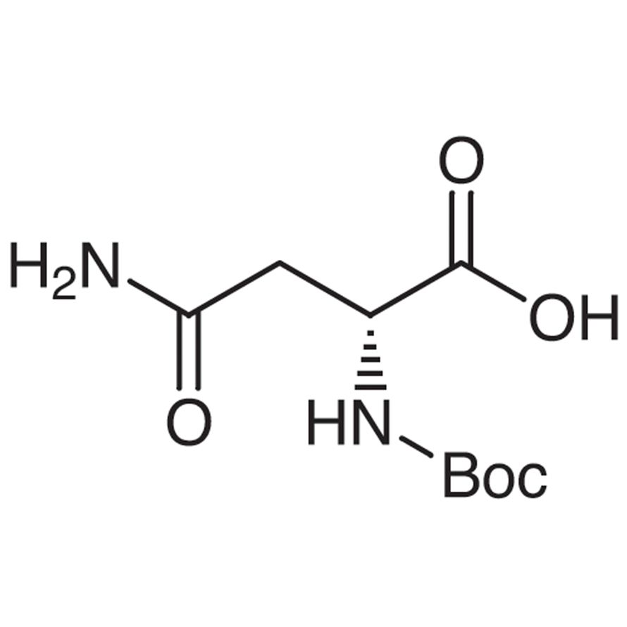 N<sup>α</sup>-(tert-Butoxycarbonyl)-D-asparagine