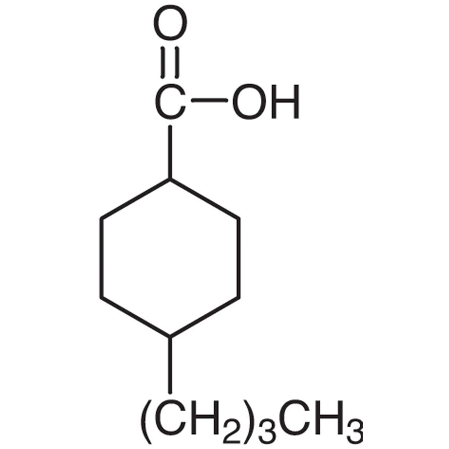 4-Butylcyclohexanecarboxylic Acid (cis- and trans- mixture)