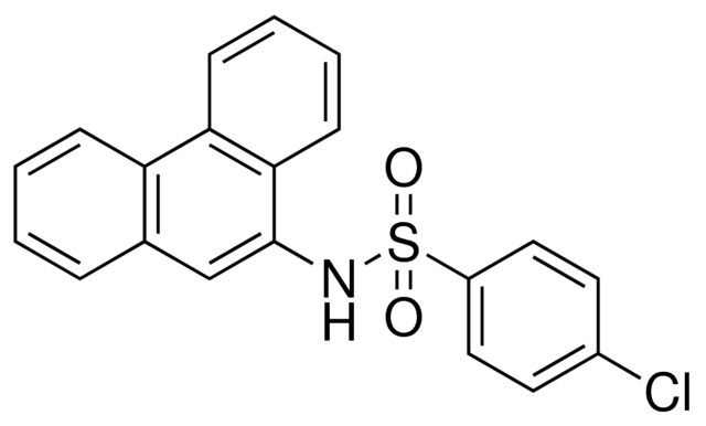 4-CHLORO-N-PHENANTHREN-9-YL-BENZENESULFONAMIDE