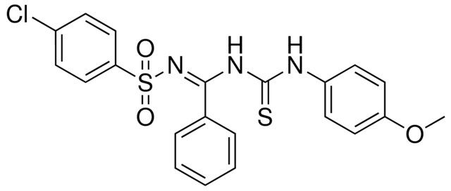 4-CL-N-((3-(4-METHOXY-PHENYL)-THIOUREIDO)-PHENYL-METHYLENE)-BENZENESULFONAMIDE