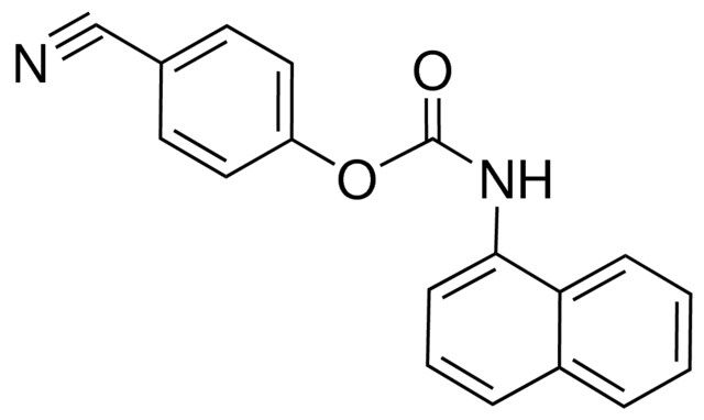 4-CYANOPHENYL N-(1-NAPHTHYL)CARBAMATE