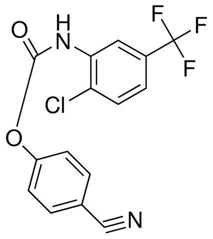 4-CYANOPHENYL N-(2-CHLORO-5-TRIFLUOROMETHYLPHENYL)CARBAMATE