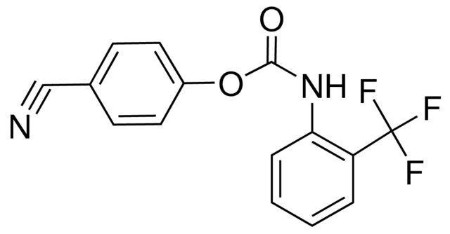 4-CYANOPHENYL N-(2-TRIFLUOROMETHYLPHENYL)CARBAMATE