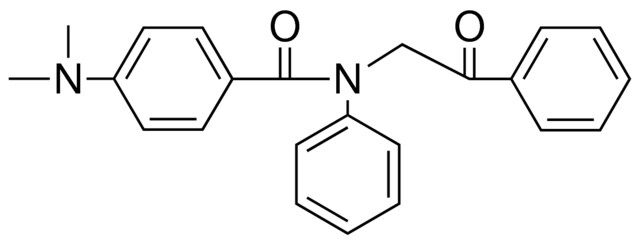 4-DIMETHYLAMINO-N-(2-OXO-2-PHENYL-ETHYL)-N-PHENYL-BENZAMIDE