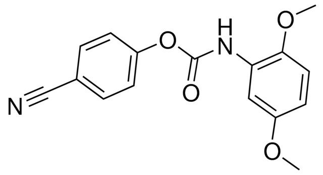 4-CYANOPHENYL N-(2,5-DIMETHOXYPHENYL)CARBAMATE