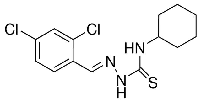 4-CYCLOHEXYL-1-(2,4-DICHLOROBENZYLIDENE)-3-THIOSEMICARBAZIDE