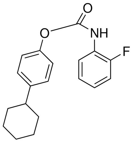 4-CYCLOHEXYLPHENYL N-(2-FLUOROPHENYL)CARBAMATE