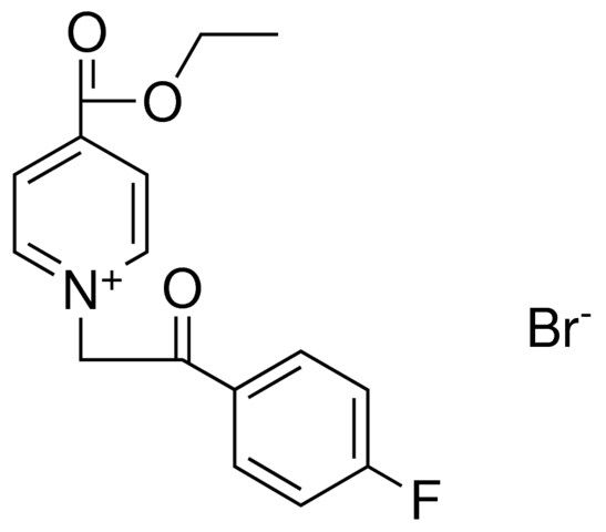 4-ETHOXYCARBONYL-1-(2-(4-FLUORO-PHENYL)-2-OXO-ETHYL)-PYRIDINIUM, BROMIDE