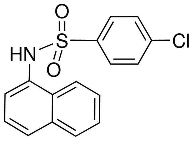 4-CHLORO-N-(1-NAPHTHYL)BENZENESULFONAMIDE