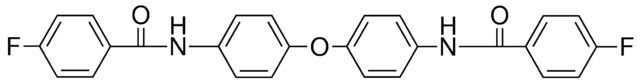 4-FLUORO-N-(4-{4-[(4-FLUOROBENZOYL)AMINO]PHENOXY}PHENYL)BENZAMIDE