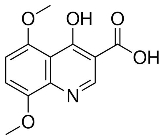 4-hydroxy-5,8-dimethoxy-3-quinolinecarboxylic acid