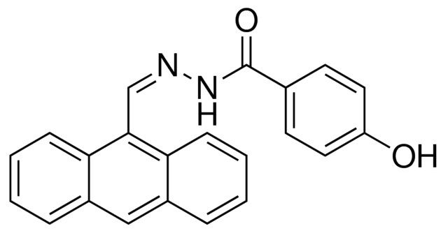 4-HYDROXY-BENZOIC ACID ANTHRACEN-9-YLMETHYLENE-HYDRAZIDE