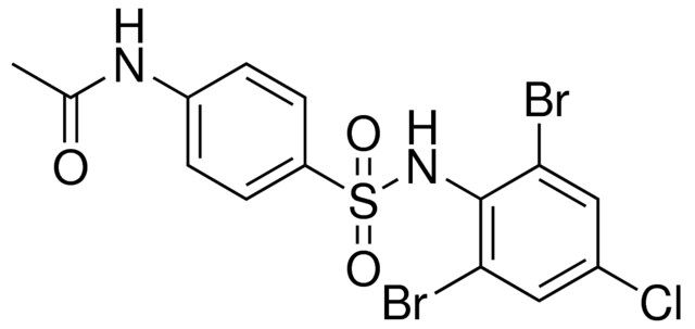 4-ACETAMIDO-N-(4-CHLORO-2,6-DIBROMOPHENYL)BENZENESULFONAMIDE