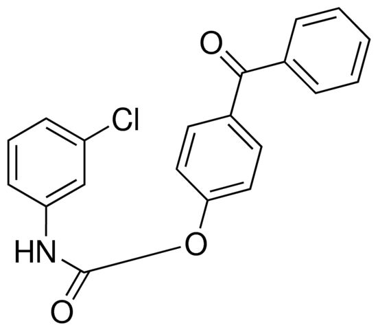 4-BENZOYLPHENYL N-(3-CHLOROPHENYL)CARBAMATE