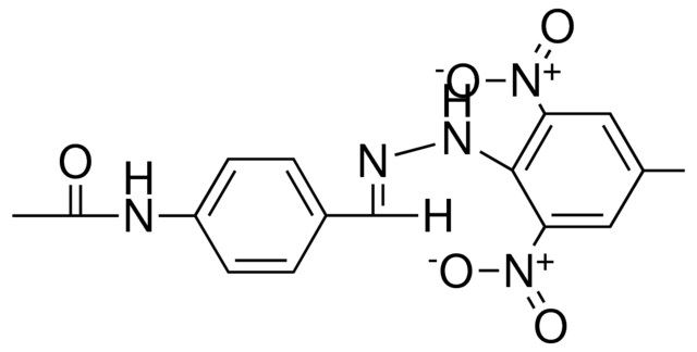 4-ACETAMIDOBENZALDEHYDE (2,6-DINITRO-4-METHYLPHENYL)HYDRAZONE