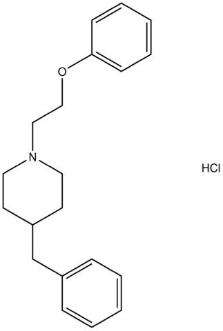 4-benzyl-1-(2-phenoxyethyl)piperidine hydrochloride