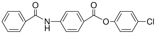 4-BENZOYLAMINO-BENZOIC ACID 4-CHLORO-PHENYL ESTER