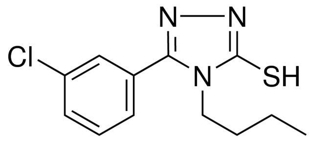 4-BUTYL-5-(3-CHLOROPHENYL)-4H-1,2,4-TRIAZOL-3-YL HYDROSULFIDE