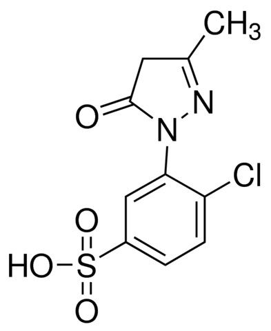 4-CHLORO-3-(3-METHYL-5-OXO-2-PYRAZOLIN-1-YL)-BENZENESULFONIC ACID