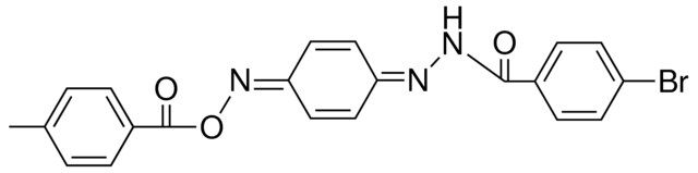 4-BROMO-N'-(4-{[(4-METHYLBENZOYL)OXY]IMINO}-2,5-CYCLOHEXADIEN-1-YLIDENE)BENZOHYDRAZIDE