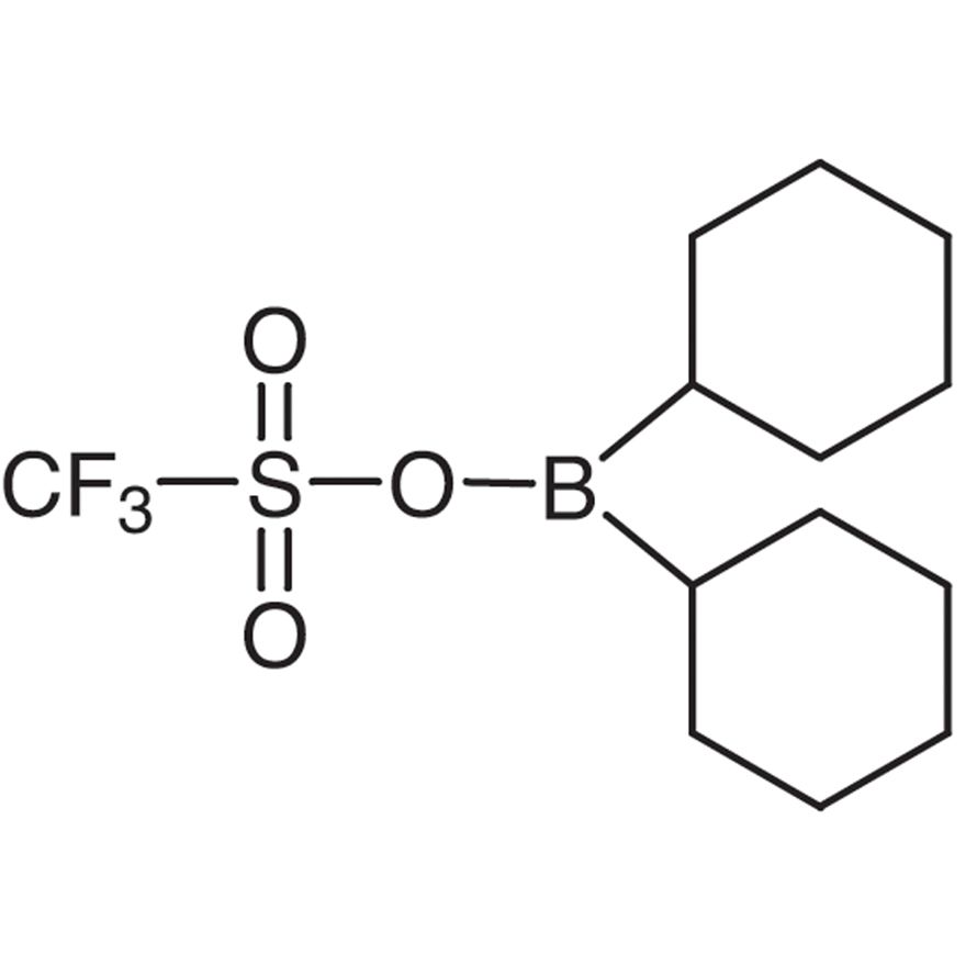 Dicyclohexyl(trifluoromethanesulfonyloxy)borane