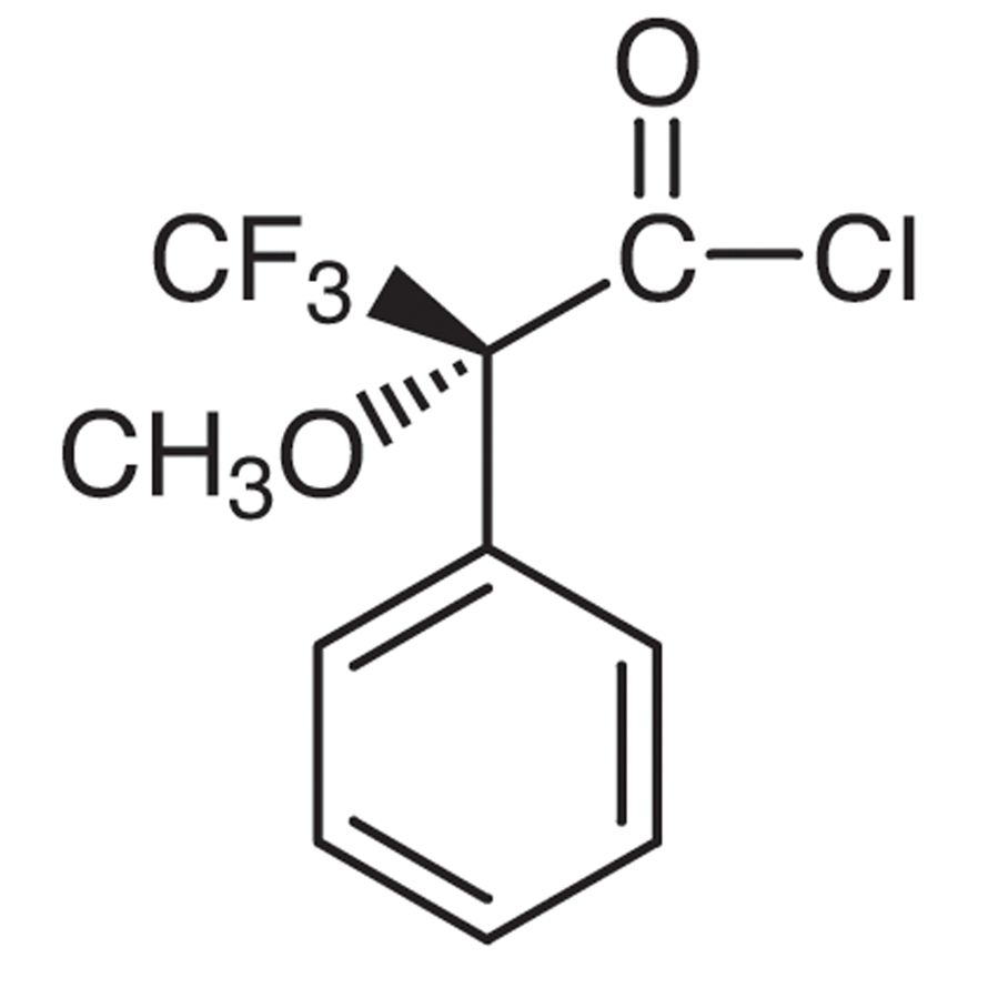 (R)-(-)-α-Methoxy-α-(trifluoromethyl)phenylacetyl Chloride [for Determination of the optical purity of Alcohols and Amines]