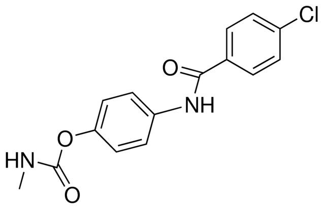 4-(4-CHLOROBENZAMIDO)PHENYL N-METHYLCARBAMATE