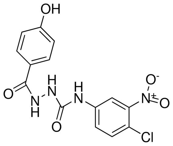 4-(4-CHLORO-3-NITROPHENYL)-1-(4-HYDROXYBENZOYL)SEMICARBAZIDE