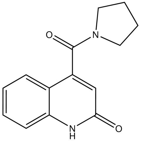 4-(Pyrrolidine-1-carbonyl)quinolin-2(1<i>H</i>)-one