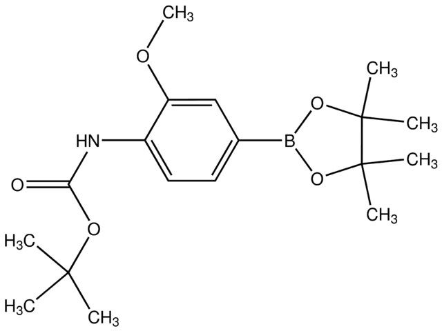 4-(<i>tert</i>-Butoxycarbonylamino)-3-methoxyphenylboronic acid pinacol ester