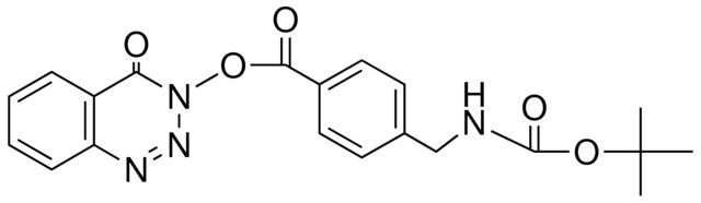 4-(TERT-BUTOXYCARBONYLAMINO-ME)-BENZOIC ACID OXO-BENZO(D)(1,2,3)TRIAZIN-YL ESTER