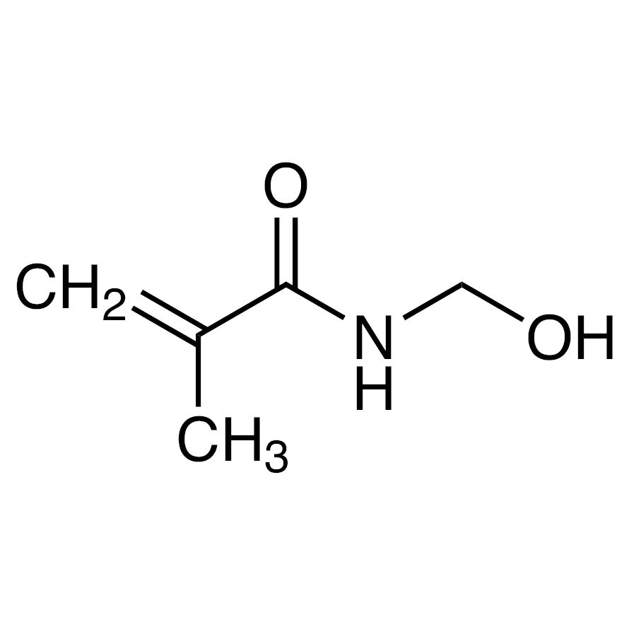 N-(Hydroxymethyl)methacrylamide Solution in Water (stabilized with MEHQ)