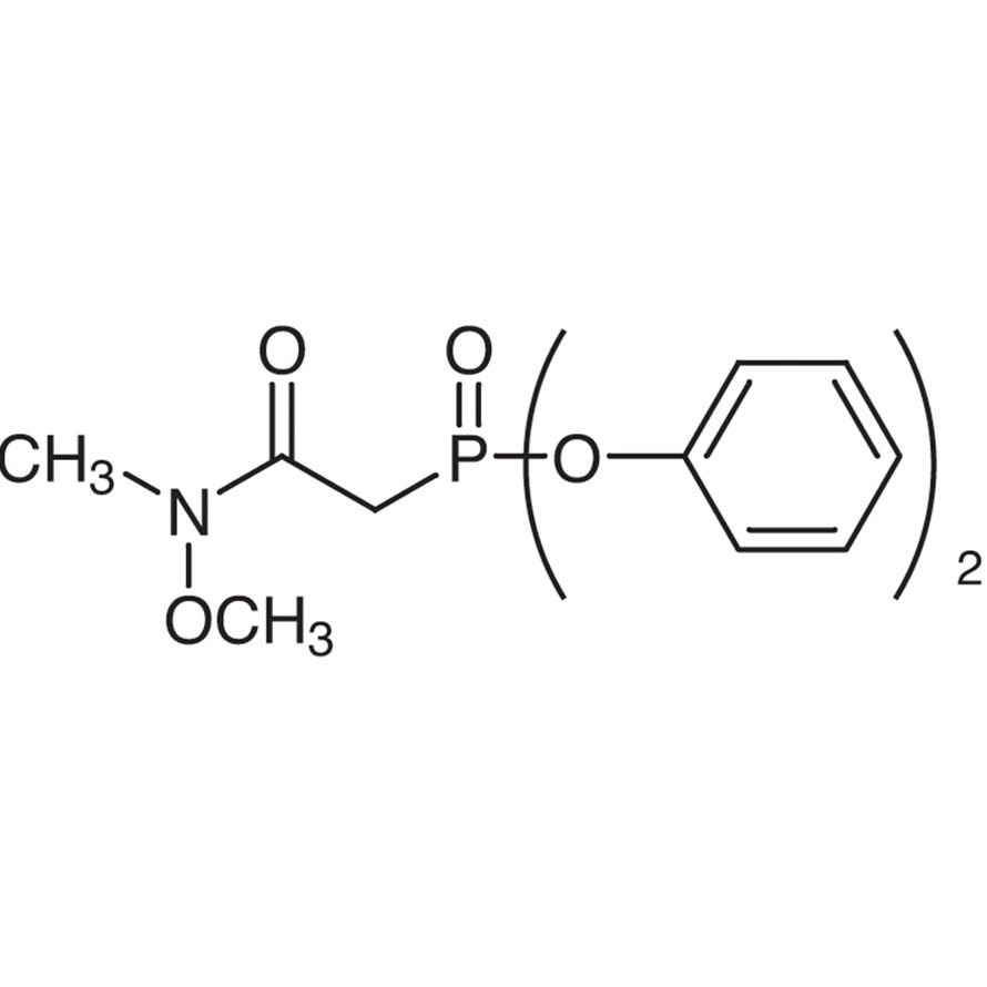 Diphenyl (N-Methoxy-N-methylcarbamoylmethyl)phosphonate