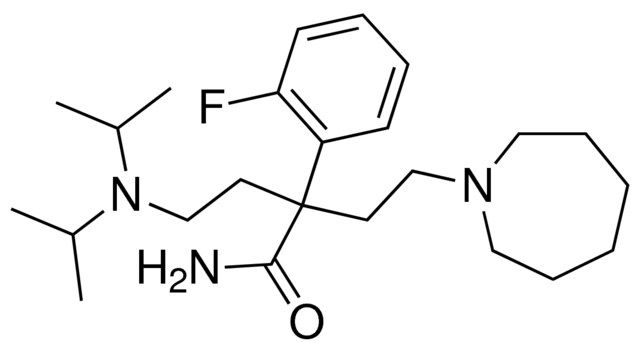 4-(1-azepanyl)-2-[2-(diisopropylamino)ethyl]-2-(2-fluorophenyl)butanamide