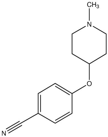 4-(1-Methylpiperidin-4-yloxy)benzonitrile